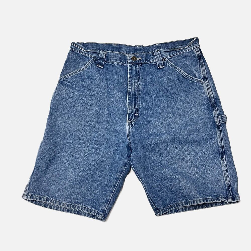 Wrangler Carpenter Shorts Hammer Loop & Tool Pockets Size 34